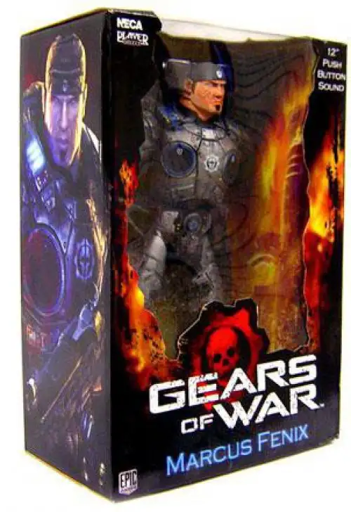 NECA Gears of War Marcus Fenix Action Figure #1 [Damaged Package]