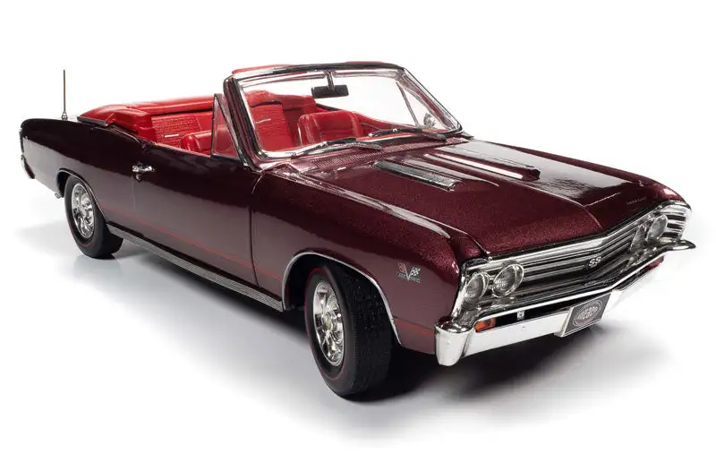 American Muscle 1244 1/18 Scale 1967 Chevrolet Chevelle Ss 396 Convertible