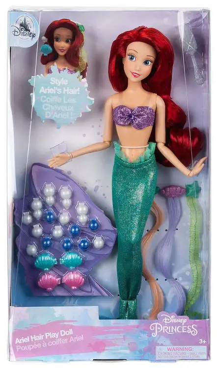 Disney Princess The Little Mermaid Ariel Hair Play Exclusive 11.5-Inch Doll [Damaged Package]
