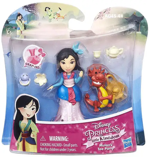 Disney Princess Little Kingdom Mulan's Tea Party Figure [Damaged Package]
