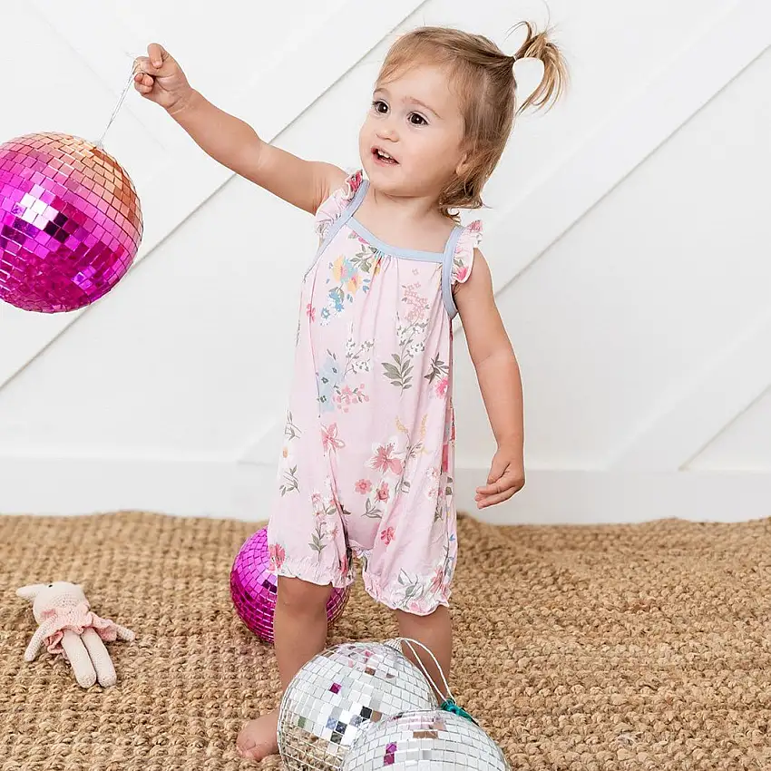 Ditzy Floral Bubble Romper