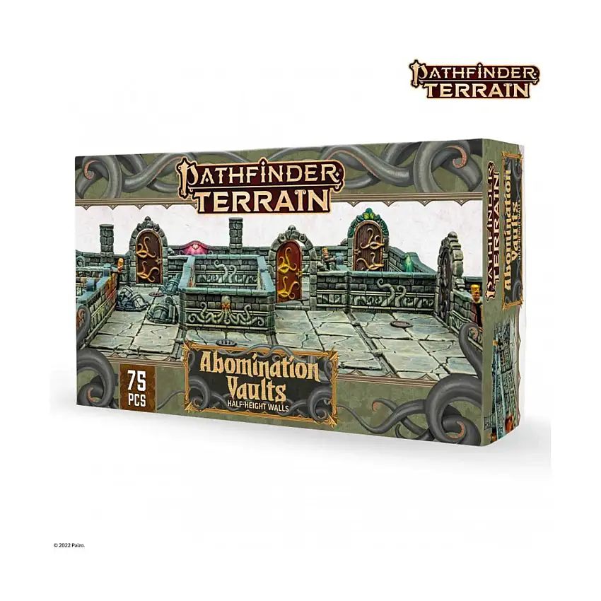 Pathfinder - Abomination Vaults Half-Height Walls