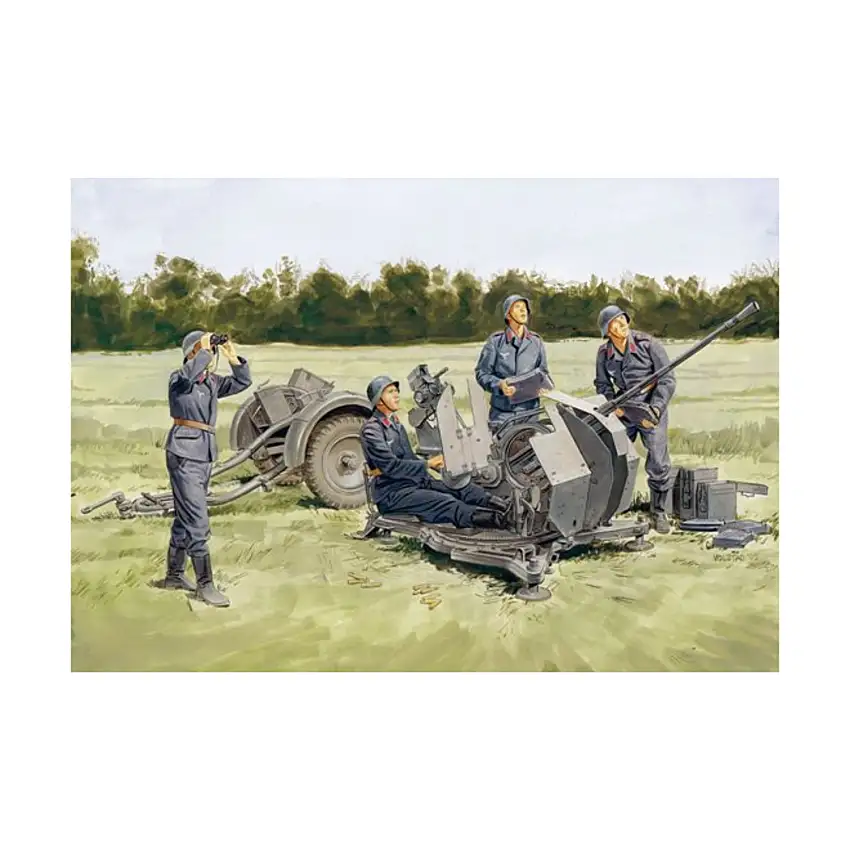 2cm Flak 38 mit Sd.Ah.51 & Flak Crew - Early/Late Production (2 in 1)