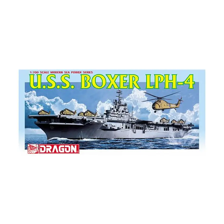 U.S.S. Boxer LPH-4 Helicopter Carrier