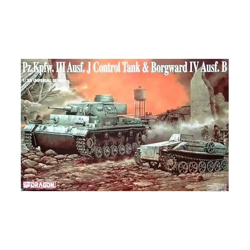 Pz. Kpfw. III Ausf. J Control Tank & Borgward IV Ausf. B