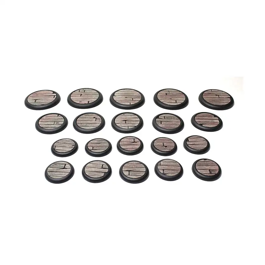 Wood Plank Base Inserts (Round Lip)