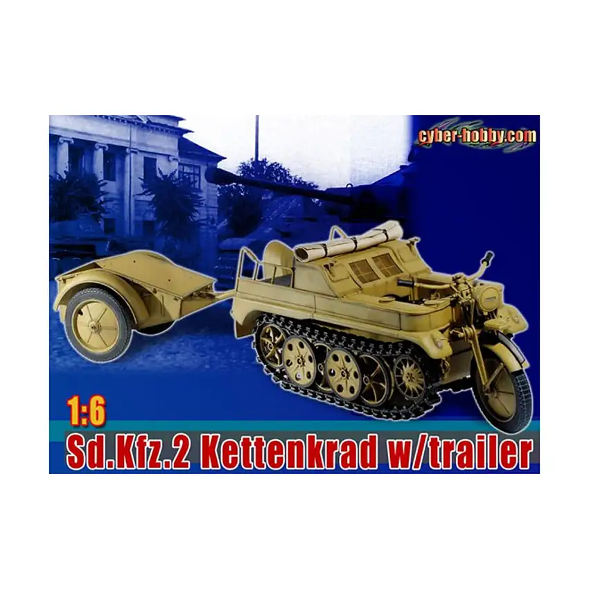 Sd.Kfz.2 Kettenkrad w/Trailer