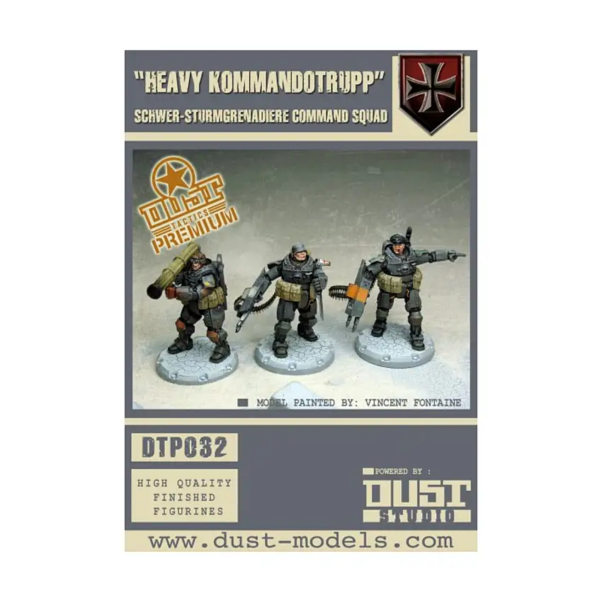 Scwer-Sturmgrenadiere Command Squad - Heavy Kommandotrupp