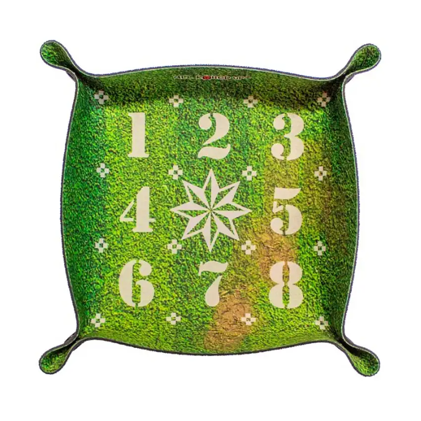 8 Directional Scatter Field Folding Square Dice Tray