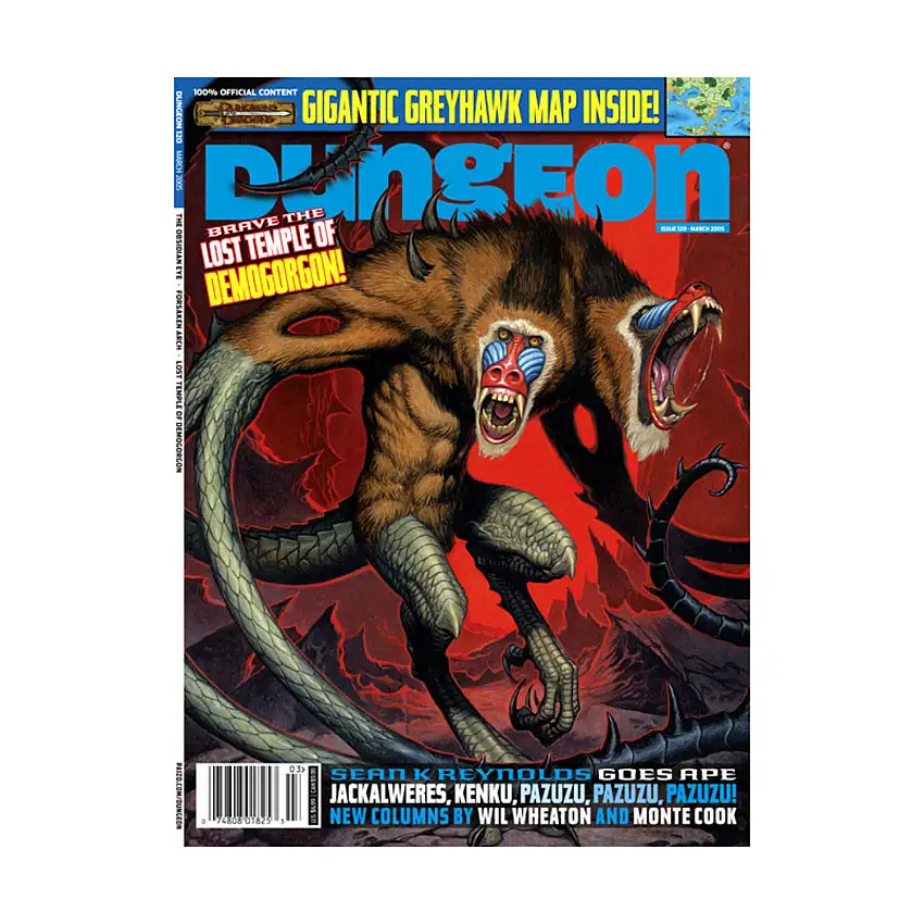 #120 "Lost Temple of Demogorgon, The Obsidian Eye, Greyhawk Map Part #3"