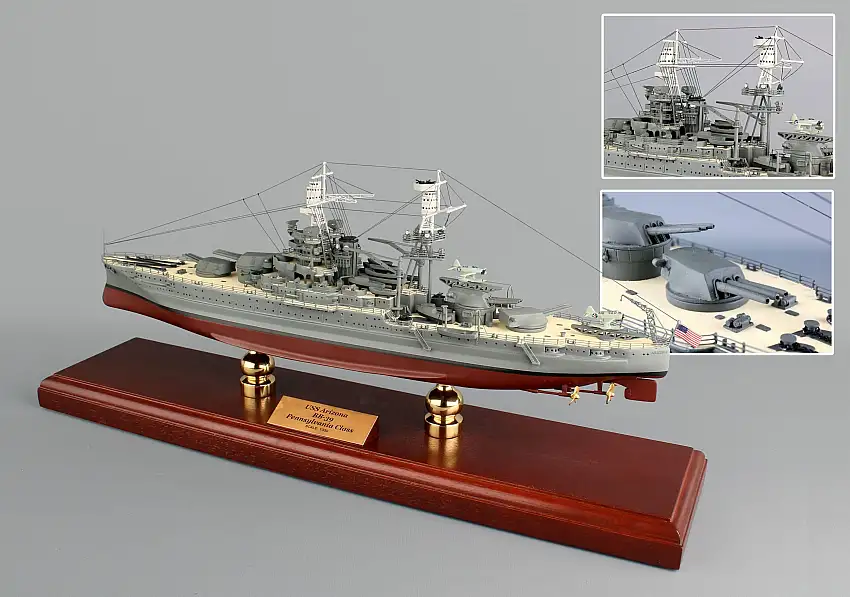 Executive Series SCMCS004 Exec Ser Wwii Usn Uss Arizona Bb-39 1/350 (Mbbazt)