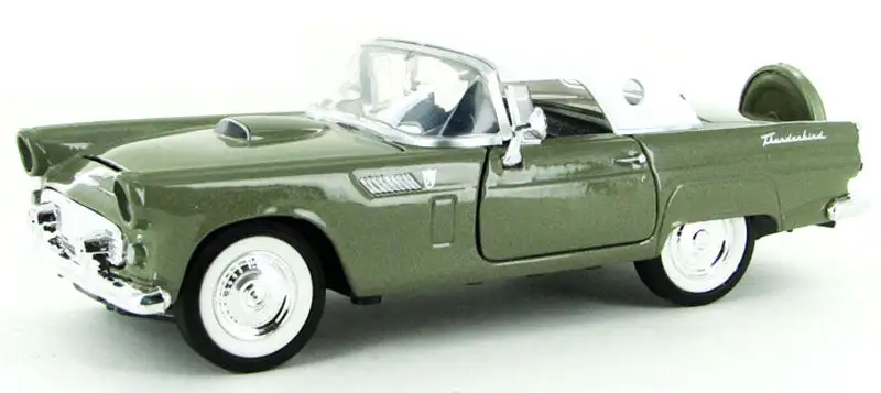 Motormax 73312AC-GR 1/24 Scale 1956 Ford Thunderbird