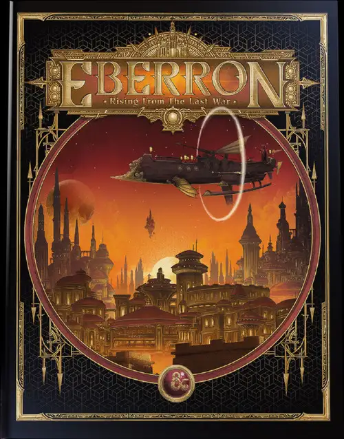 Dungeons & Dragons 5th Edition Eberron - Rising from the Last War Hardcover Roleplaying Book [Alternate Cover]