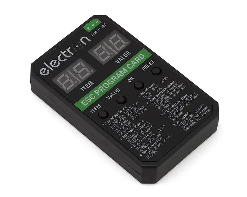 EcoPower Micro 24 ESC Program Card for ECP-8050