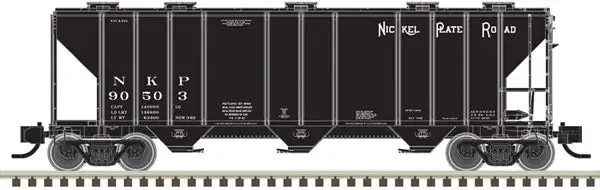 Atlas 50005747 N Scale PS-4000 3-Bay Covered Hopper - Ready to Run - Master(R) -