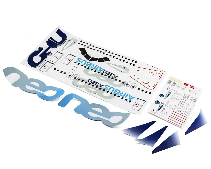 E-flite Airbus A320 Decals Set