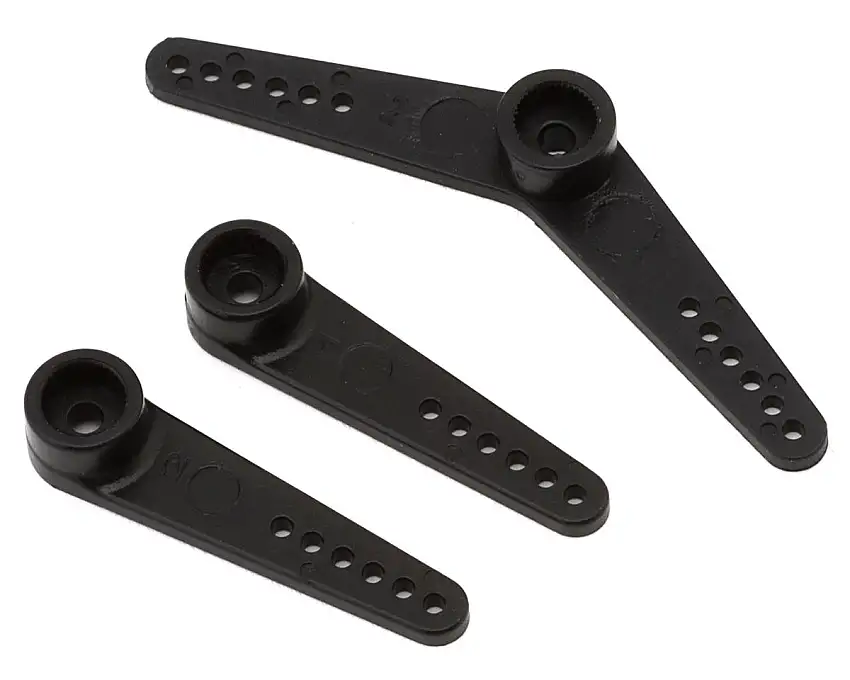 E-flite 4-Site 3D Plastic Servo Arms (3)
