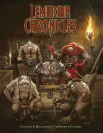 ELU1001 Ludospherik Barbarians of Lemuria RPG: Lemurian Chronicles, 1