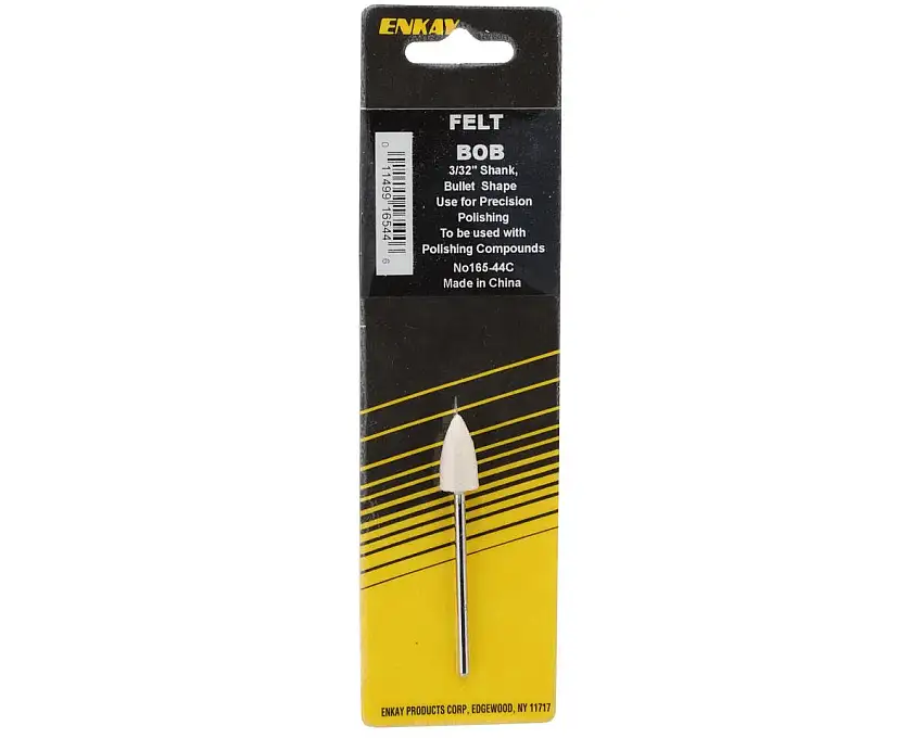 Enkay Precision Polishing Felt Bob (Bullet) (3/32")