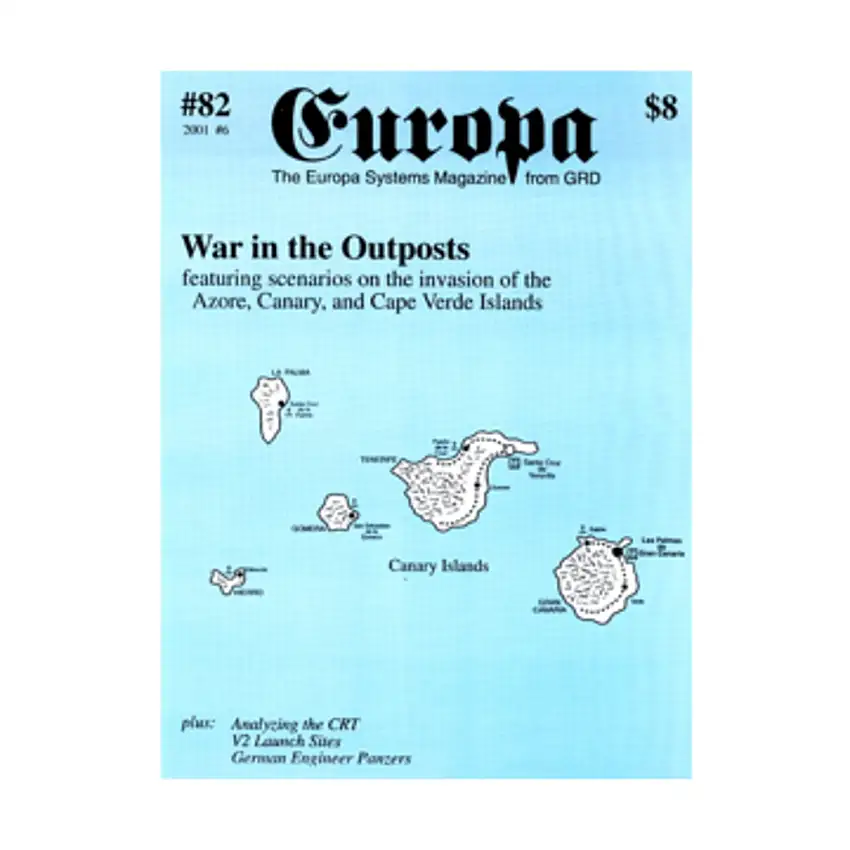 #82 "War in the Outposts - Scenarios on Azore, Canary & Cape Verde"