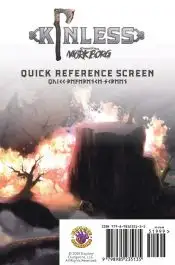 EXD1003 Explore Dungeons Kinless Role Playing Game: Players Screen (Mork Borg)