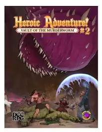 EXD1202D Explore Dungeons Heroic Adventure!: #2 - Vault of the Murderworm Deluxe Edition (DCC RPG)