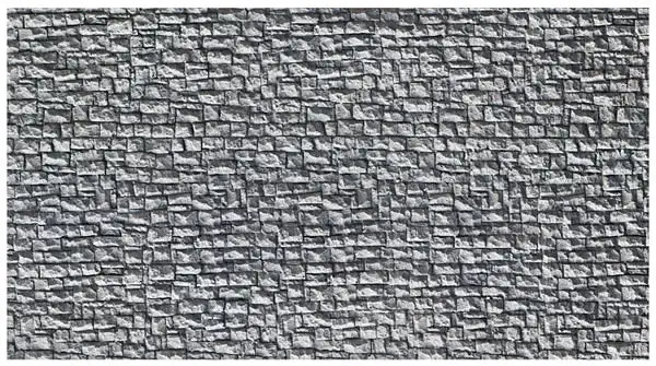 Noch 58255 HO Scale Stone Wall -- Quarrystone (gray) 65 x 12.5cm