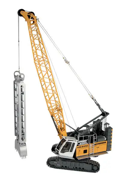 NZG 945 1/50 Scale Liebherr Hs 8100 Hd Hydraulic Crawler Crane