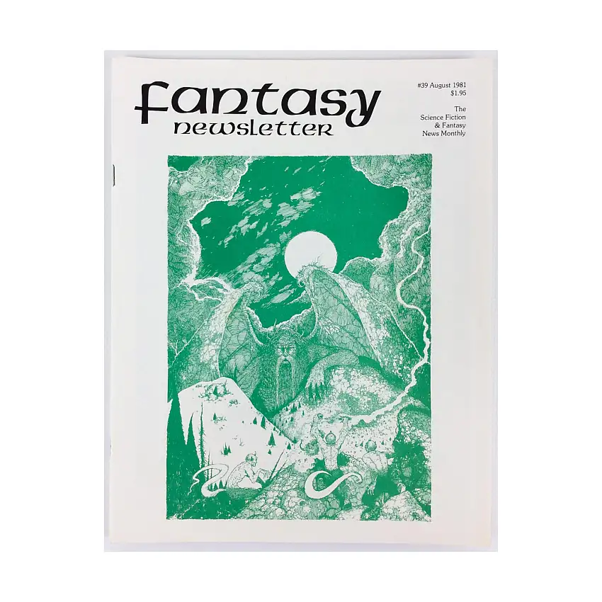 #39 "On Fantasy, Warren's News & Reviews, The British Scene"