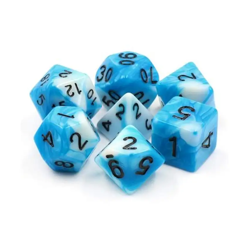 Poly Set - Cumulus Cloud w/Black (7)