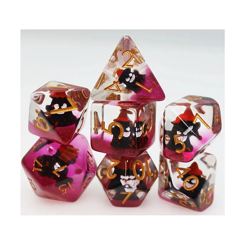 Poly Set - Spooky Spirit w/Gold (7)