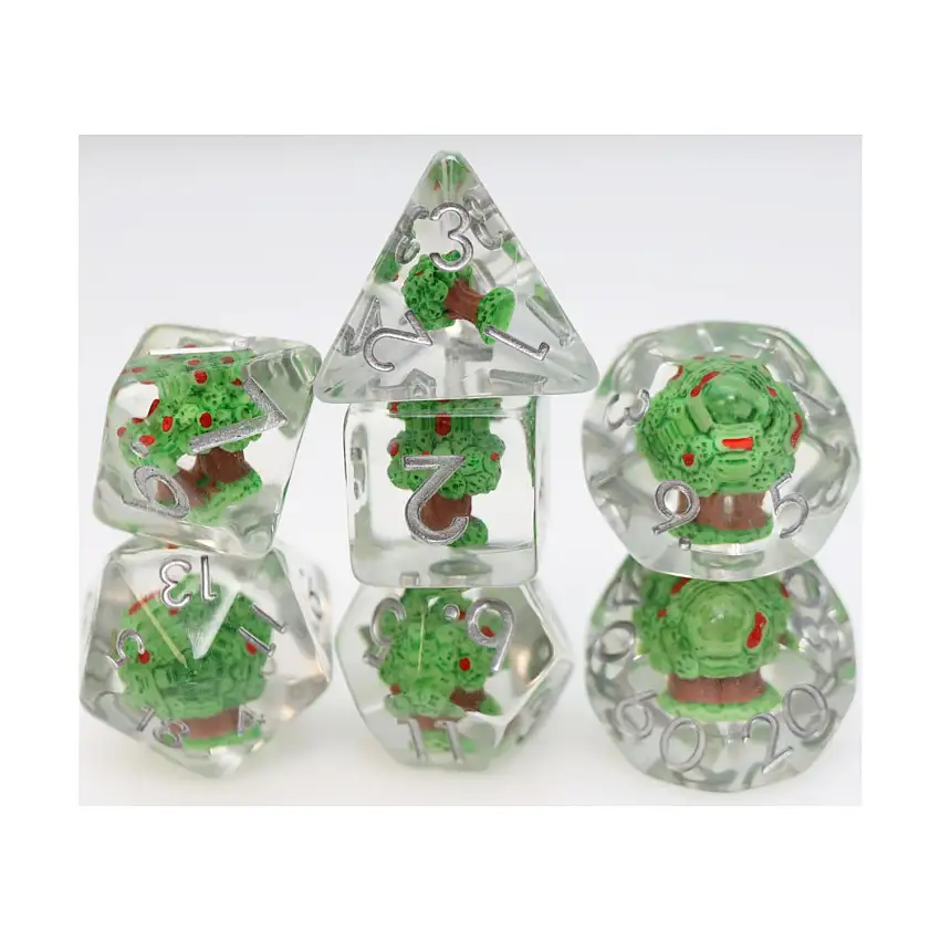 Poly Set - Apple Orchard w/Silver (7)