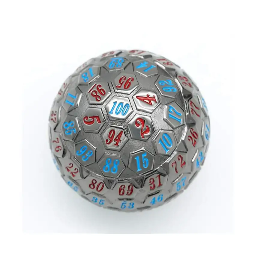 45mm d100 - Black w/Red & Blue