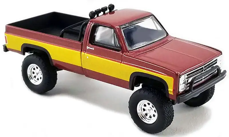 Acme GL-51369 1/64 Scale Stacey David'S Gearz - 1986 Chevrolet K2500 Stunt