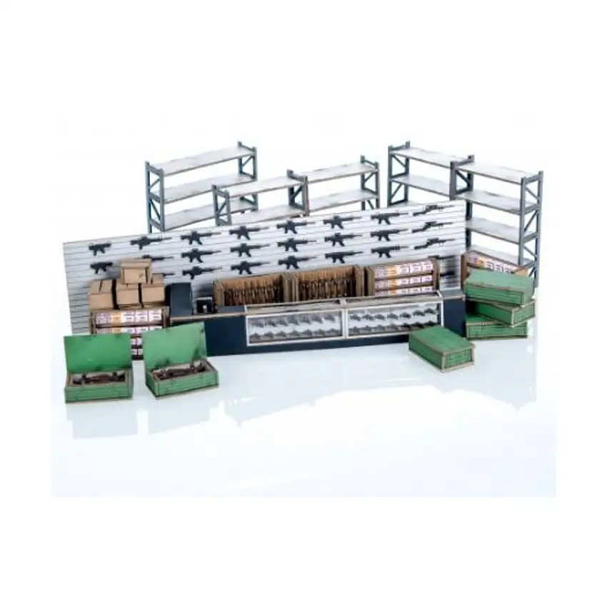 Shopping Mall - Gun Store Collection (Pre-Painted)