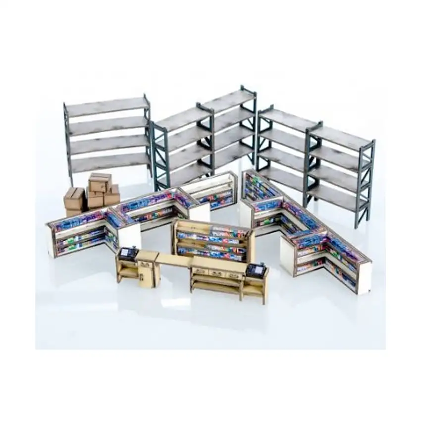 Shopping Mall - Pharmacy Store Collection (Pre-Painted)