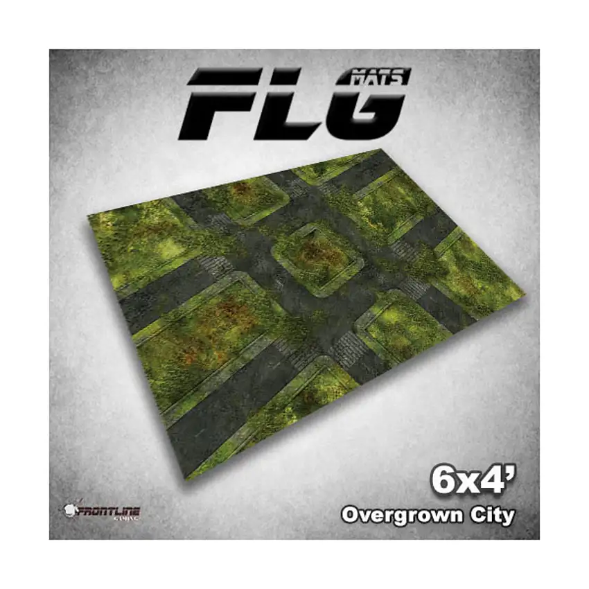 6' x 4' - Overgrown City