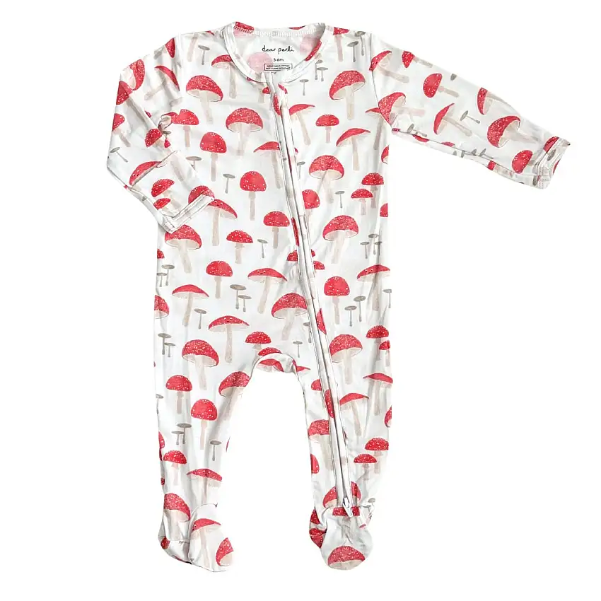 Footie Zippered One Piece In The Fun-gis