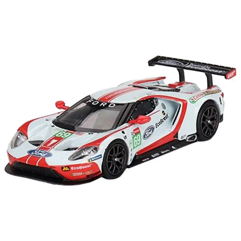 Ford GT LMGTE PRO "Ford Chip Ganassi Team - 24 Hours of Le Mans" (2019) 4 Cars Set Limited Edition to 3000 Sets 1/64 Diecast Models by Mini GT