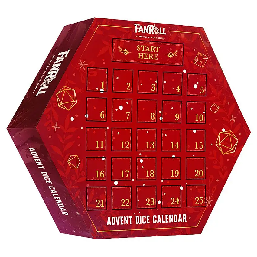 Fanroll Advent Dice Calendar 2024