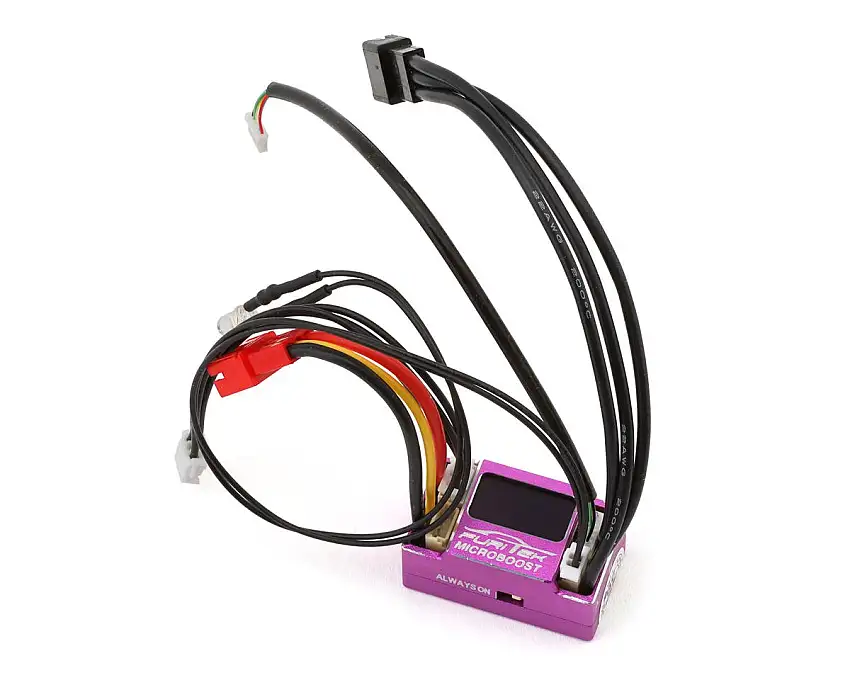Furitek Microboost 2S 25A Brushless Sensored/Sensorless Micro Drift ESC w/Display (Purple)