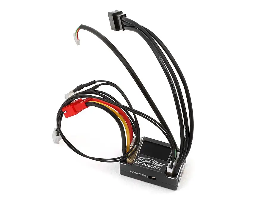 Furitek Microboost 2S 25A Brushless Sensored/Sensorless Micro Drift ESC w/Display (Black)
