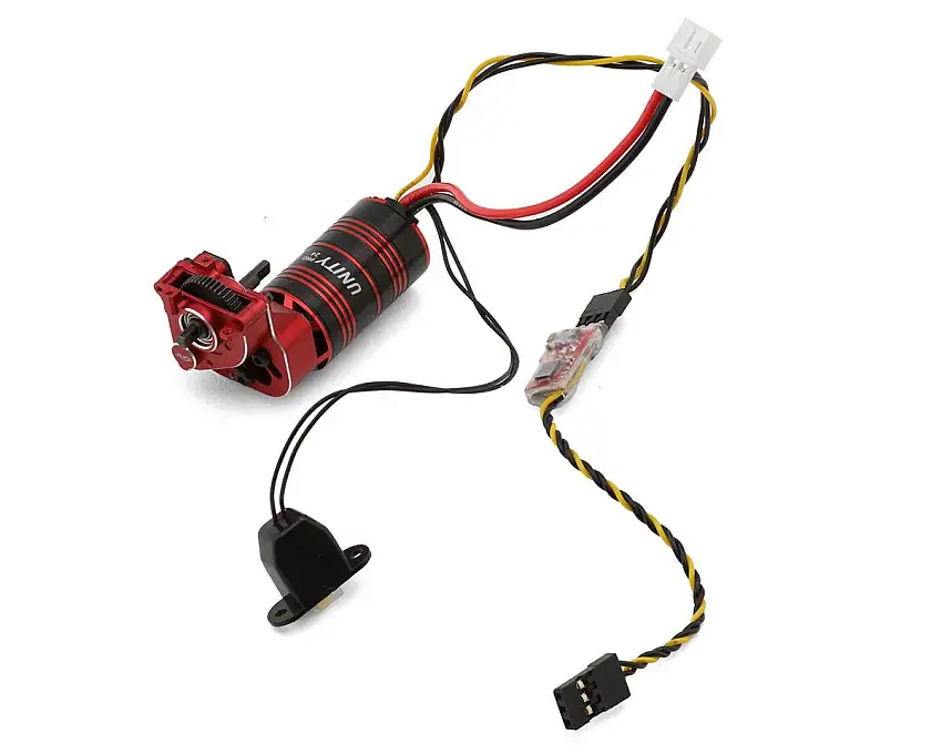 Furitek Axial® SCX24 Unity24 PRO 2-in-1 Micro FOC Brushless System (3500kV) w/Micro Stellar Transmission