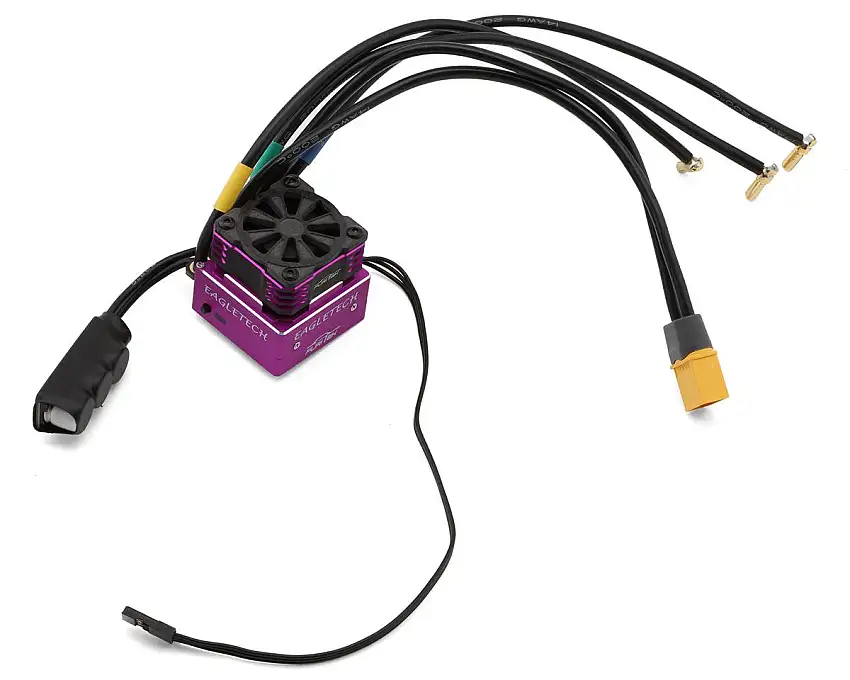 Furitek EagleTech 160A 1/10 Sensored Brushless ESC w/Cooling Fan (Purple)