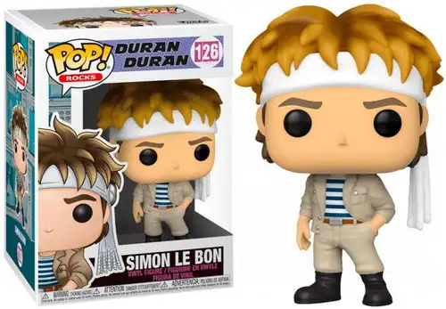 Funko Duran Duran POP! Rocks Simon Le Bon Vinyl Figure #126
