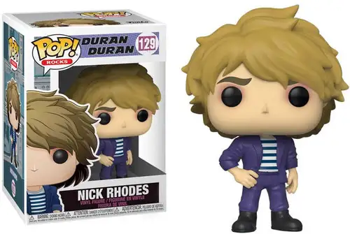 Funko Duran Duran POP! Rocks Nick Rhodes Vinyl Figure #129