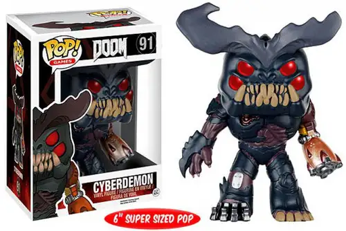 Funko Doom POP! Games Cyberdemon 6-Inch Vinyl Figure #91 [Super-Sized]