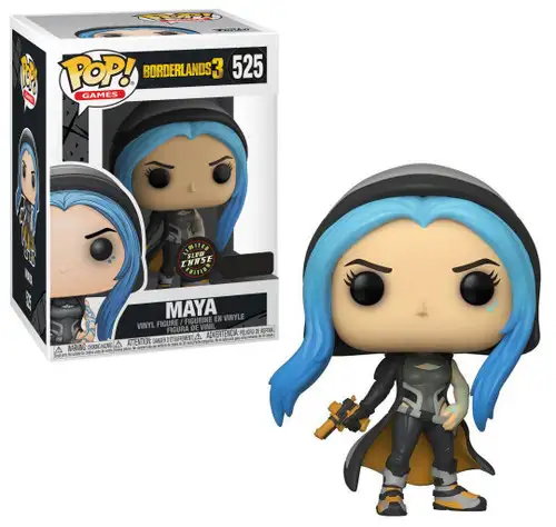 Funko Borderlands 3 POP! Games Maya Exclusive Vinyl Figure #525 [Glow in the Dark, Chase Version, Damaged Package]