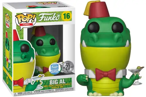 Spastik Plastik POP! Funko Big Al Exclusive Vinyl Figure #16 [Green]