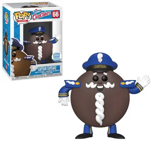 Funko Hostess POP! Ad Icons Captain Cupcake Exclusive Vinyl Figure #66
